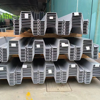Prix des palplanches, palplanches en PVC de type U, palplanches en PVC pour solution de contrôle des eaux, durables