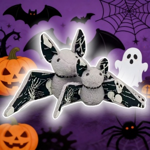 Jouets en peluche Halloween : Docteur <span class=keywords><strong>de</strong></span> <span class=keywords><strong>la</strong></span> Peste, Bec <span class=keywords><strong>de</strong></span> Corbeau, Chauve-souris Lumineuse, Dieu <span class=keywords><strong>de</strong></span> <span class=keywords><strong>la</strong></span> <span class=keywords><strong>Mort</strong></span>, Fantôme. Poupées en peluche d'horreur amusantes en coton PP Super. - Product Image 4