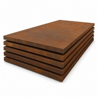 Tôle d'acier Corten ASTM A588, tôle d'acier patiné naturel pour la décoration de façades de bâtiments et le revêtement mural