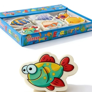 Papelería Promocional Barata, Borrador Creativo, Borrador de Lápiz con Forma de Animal Marino, Mini, Favorito de los Niños, en Oferta - Product Image 5