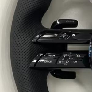 <span class=keywords><strong>Volant</strong></span> de voiture pour <span class=keywords><strong>Mercedes</strong></span>-Benz W176 W213 W205 W211 W253 <span class=keywords><strong>C220</strong></span> C257 ClE ClS AMG 2016-2019 <span class=keywords><strong>Volant</strong></span> en fibre de carbone - Product Image 3