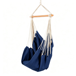 Silla Colgante Premium con Barra Separadora - Columpio de Cuerda Cómodo para Relajarse <span class=keywords><strong>en</strong></span> <span class=keywords><strong>Casa</strong></span> y Jardín - Product Image 1