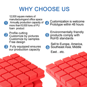 YuanYuan en kaliteli kayıt stüdyosu ses izolasyon odası ses yalıtımı akustik duvar paneli akustik köpük - Product Image 6