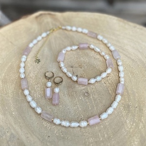 LS-L2700 Amazing Rose Quartz <strong>Necklace</strong> Nature Pearl Cream Turquoise <strong>Necklace</strong> Green Aventurine <strong>Sodalite</strong> Gemstone <strong>Necklace</strong> - Product Image 1