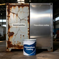 Peinture de revêtement PU Hsea PU 770 haute brillance résistante aux UV, peinture de finition polyuréthane 2K pour les surfaces supérieures des yachts et bateaux en fibre de verre (FRP)