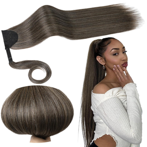 Vague d'eau vigoureuse casque cordon <span class=keywords><strong>queue</strong></span> <span class=keywords><strong>de</strong></span> <span class=keywords><strong>cheval</strong></span> pour les femmes noires résistant à la chaleur brun synthétique queues <span class=keywords><strong>de</strong></span> <span class=keywords><strong>cheval</strong></span> Extension <span class=keywords><strong>de</strong></span> pièce <span class=keywords><strong>de</strong></span> cheveux - Product Image 4