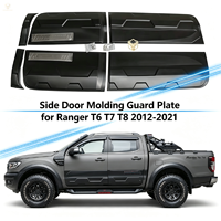 Kit de conversion de carrosserie pour pick-up, en ABS, avec moulures de porte latérale et garnitures de protection pour Ranger T6 T7 T8 2012-2021