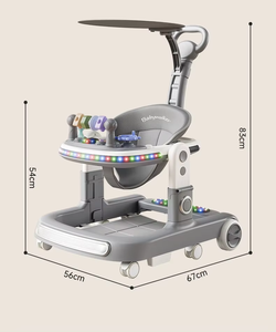 2026 Trotteur Bébé Multifonctionnel de <span class=keywords><strong>Luxe</strong></span> 2 en 1 Léger et Pliable New Born Pretty - Product Image 6