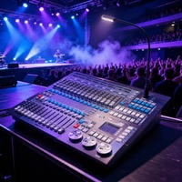 Controlador de Iluminación DMX King Kong 1024, 1024 Canales Optoaislados, 135 Gráficos Integrados con Estuche de Transporte para Escenario