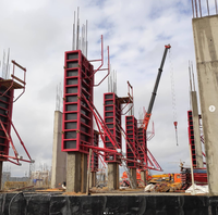 Dalle Topec en béton à haute résistance Coffrage en acier préfabriqué durable Coffrage de cadre en contreplaqué pour la construction de bâtiments