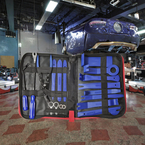Sinodiving Juego de 19 Herramientas para Desmontar Tapicería de Coche, Alicates para Clips de Tapicería, Herramienta para Quitar Clips de Paneles de Puerta y Audio, Kit de Reparación Automotriz - Product Image 4