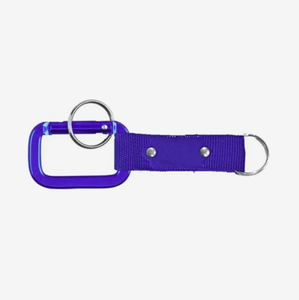 Mousquetons personnalisés avec sangle en nylon, plaque <span class=keywords><strong>d</strong></span>'identification métallique, logo gravé, porte-clés promotionnel, cadeau <span class=keywords><strong>d</strong></span>'entreprise - Product Image 5