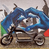 Motocicleta Eléctrica Citycoco de 3000W/4000W, Disponible en Stock en la UE y EE. UU., Citycoco Chopper, Scooters Eléctricos Citycoco