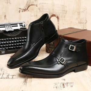Botas cortas formales de cuero - Estilo retro y moderno, zapatos con cordones - Botas cómodas más vendidas - Product Image 5