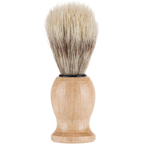 Brosse à barbe en bois massif avec poils en nylon de 5 cm de longueur pour les soins du visage et l'entretien de la barbe - Product Image 2