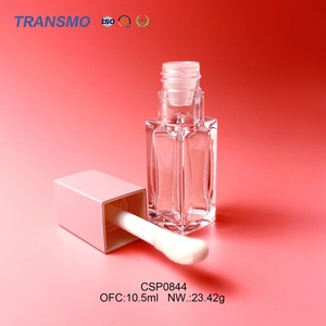 Envase Único Cuadrado para Brillo Labial Vacío de 7 ml con Aplicador de Brocha, Tubos para Brillo Labial, Envase para Lápiz Labial Líquido para Cosméticos - Product Image 4