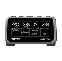 Cargador y Analizador de Baterías SKYRC NC2200 12V/2.0A de 4 Ranuras para Baterías AA AAA NiMH/NiCD con Descarga Turbo