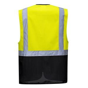 PORTWEST - C476YBRM Warsaw Executive chaleco amarillo/negro-EAN 5036108283460 ROPA DE TRABAJO DE LA HI-VIS - Product Image 2