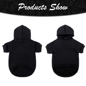 Basic Hond Hoodie Zachte En Warme Trui Hond Winterjas Koud Weer Kleding Klassieke Print Outdoor Wear Duurzame 1Pc/Opp Tas - Product Image 2