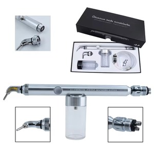 Zahn-Luftpoliermaschine Aluminium Abrasion Sandstrahlen 4 Löcher 2 Löcher mit Absaugung zum Mahlen Polieren Staubfänger - Product Image 2