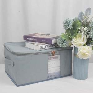 Organizador de Almacenamiento Plegable Oxford 600D, Contenedores de Plástico Resistentes y Duraderos, Organizador de Armario con Ventana de PVC para Ropa - Product Image 2