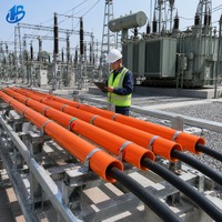 Tuyau de conduit électrique en CPVC écologique pour la protection des câbles souterrains