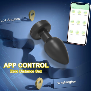 Vibrador Anal LED Inalámbrico con APP, Tapón Anal para Mujeres, Masajeador de Próstata para Hombres, Juguete Sexual Vibrador Anal para Parejas - Product Image 3