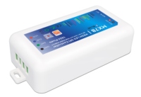 Contrôleur de bande LED RGBIC PWM WiFi Tuya DC5-24V 15A SPI TTL 2 canaux, contrôle vocal et musical via APP, IP20, 30M, 360W, CE FCC ROHS