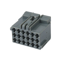 Conector de Componentes Electrónicos de Alta Calidad, Muestra Gratuita, Carcasa Macho TYCO/AMP Gris de 18 Pines 1-967629-1, 967629-1