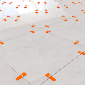 Accessoires de carrelage en céramique de niveau professionnel moderne, système de clips d'espacement de carrelage en <span class=keywords><strong>PVC</strong></span> réutilisables pour le nivellement des carreaux de sol 1 mm - Product Image 6