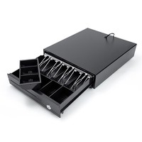 Tiroir-caisse sécurisé pour monnaie et espèces, boîte de caisse POS, livraison gratuite, sous table, haute qualité, noir, tiroir-caisse POS le plus vendu