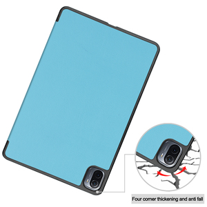Funda Magnética Inteligente de Cuero Premium para Tablet, Compatible con <span class=keywords><strong>Xiaomi</strong></span> <span class=keywords><strong>Pad</strong></span> <span class=keywords><strong>5</strong></span> Pro 12.4 <span class=keywords><strong>2022</strong></span>, Venta Directa de Fábrica al Por Mayor - Product Image 5