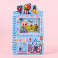 Cuaderno Espiral A5 con Diseño de Dibujos Animados, Cubierta 3D, Ideal para Niños, para la Escuela y la Escritura Diaria, Papelería al por Mayor, Regalo