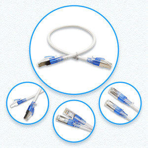 Có thể khóa Cat6 cáp <span class=keywords><strong>RJ45</strong></span> Ethernet vá cáp UTP hoặc FTP có thể khóa vá dây - Product Image 6