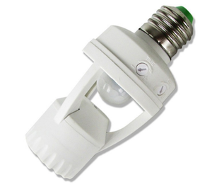 Hot Sale E27 Kunststoff Lampen fassung PIR Bewegungs sensor LED - Product Image 2