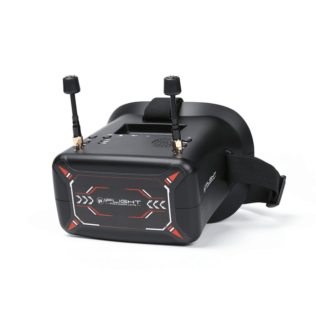 5.8GHz FPV Goggles with DVR 4.3 Inch Screen 40CH Video Headset for Analog Racing Drone