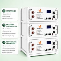 Pack de batteries lithium-ion, un ensemble pouvant être connecté en série avec 15 unités individuelles, capacité électromagnétique 5kWh/10kWh/16kWh