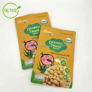 Tùy chỉnh in doypack nhựa Snack <span class=keywords><strong>Pouch</strong></span> Halal túi thực phẩm sắc nét nhôm lá nhát bao bì Snack Túi bolsas personalizadas - Product Image 1