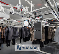 Système intelligent de gestion des uniformes avec reconnaissance RFID, empreintes digitales et faciale, convoyeur automatique d'uniformes pour l'hôtellerie