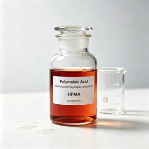 โพลีมาลีค แอนไฮไดรด์ ไฮโดรไลซ์ (HPMA) CAS 26099-09-2 เกรดอุตสาหกรรม กรดโพลีมาลีค 48-50% สารยับยั้งตะกรันสำหรับบำบัดน้ำ - Product Image 1