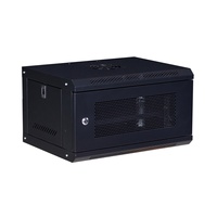 Armoire serveur murale de haute qualité de 19 pouces avec porte grillagée verrouillable pour équipement réseau, rack de données et internet