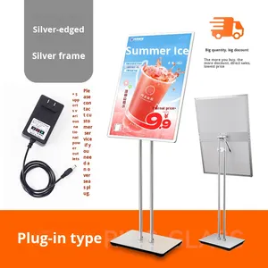 <span class=keywords><strong>Led</strong></span> chiếu sáng Đăng Bảng hiển thị khung nhôm ngoài trời tầng-thường vụ <span class=keywords><strong>LED</strong></span> quảng cáo thương mại hiển thị hộp Đèn - Product Image 6