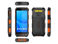Scanner Android sans fil portable 5,5 pouces Octa-Core 2,0 GHz PDA robuste avec lecteur de puce NFC et scanner de code-barres 2D