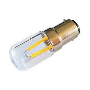 E12 E14 refrigerator light B15D bulb LED filament 3V 5V 110V 220V plastic cover warm white 1.5W LED bulbs