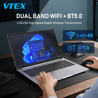 Laptop da 17,3 Pollici con Lettore di Impronte Digitali, Tastiera Retroilluminata, Copri Webcam, Foro per Blocco di Sicurezza, Batteria Grande da 5500mAh, Nuovo di Zecca