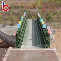 Pont Bailey industriel préfabriqué en acier de haute qualité, structure lourde en acier chinois, avec grade Q345B-Q460C