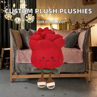 Peluche personnalisée en coton PP pour soulager le stress, avec logo pour spectacles de cosplay et cadeaux – Livraison rapide par des experts en peluches fantaisie