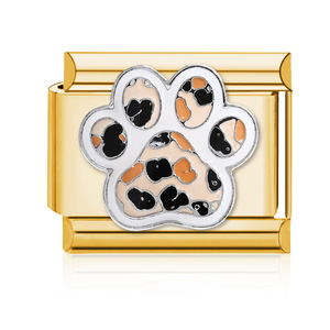 Leopard Print Italian Modular Bracelet Set Stainless Steel DIY Jewelry Women's Gift Charm Bracelets - Product Image 2