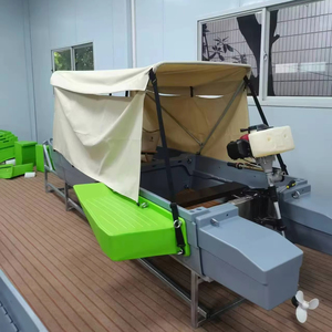 Ce chứng nhận gấp 3.8m chiều dài dễ dàng giao thông vận tải phía ngoài động cơ thuyền đánh cá thân thiện với môi nhựa ngoài trời nước giải trí - Product Image 2