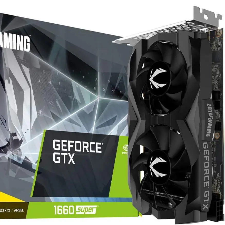 ZOTAC GeForce GTX 1660 Super 6GB GDDR6 scheda grafica da gioco 192 Ultra compatta a ZT-T16620F-10L bit